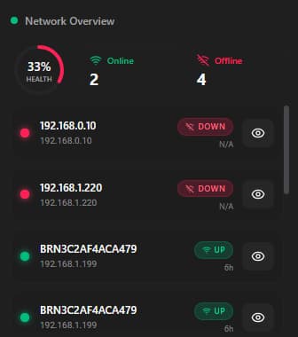 SoldierX NMS Interface Performance and Traffic Telemetry