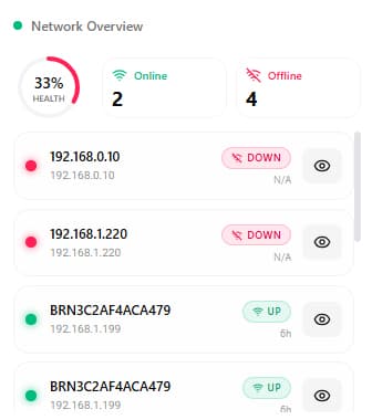 SoldierX NMS Interface Performance and Traffic Telemetry